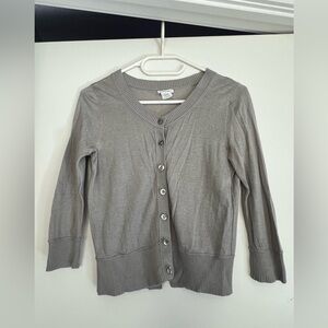 Club Monaco Light Gray Cardigan – Size XS